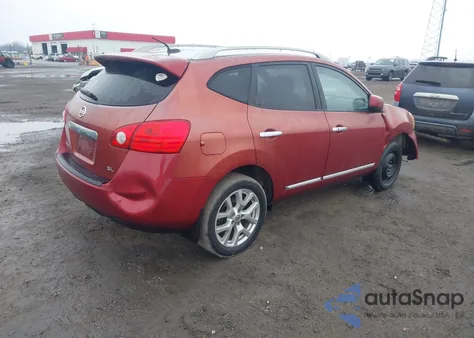 2012 Nissan Rogue Sv W/Sl Pkg из США, поврежденный, VIN JN8AS5MT3CW300444